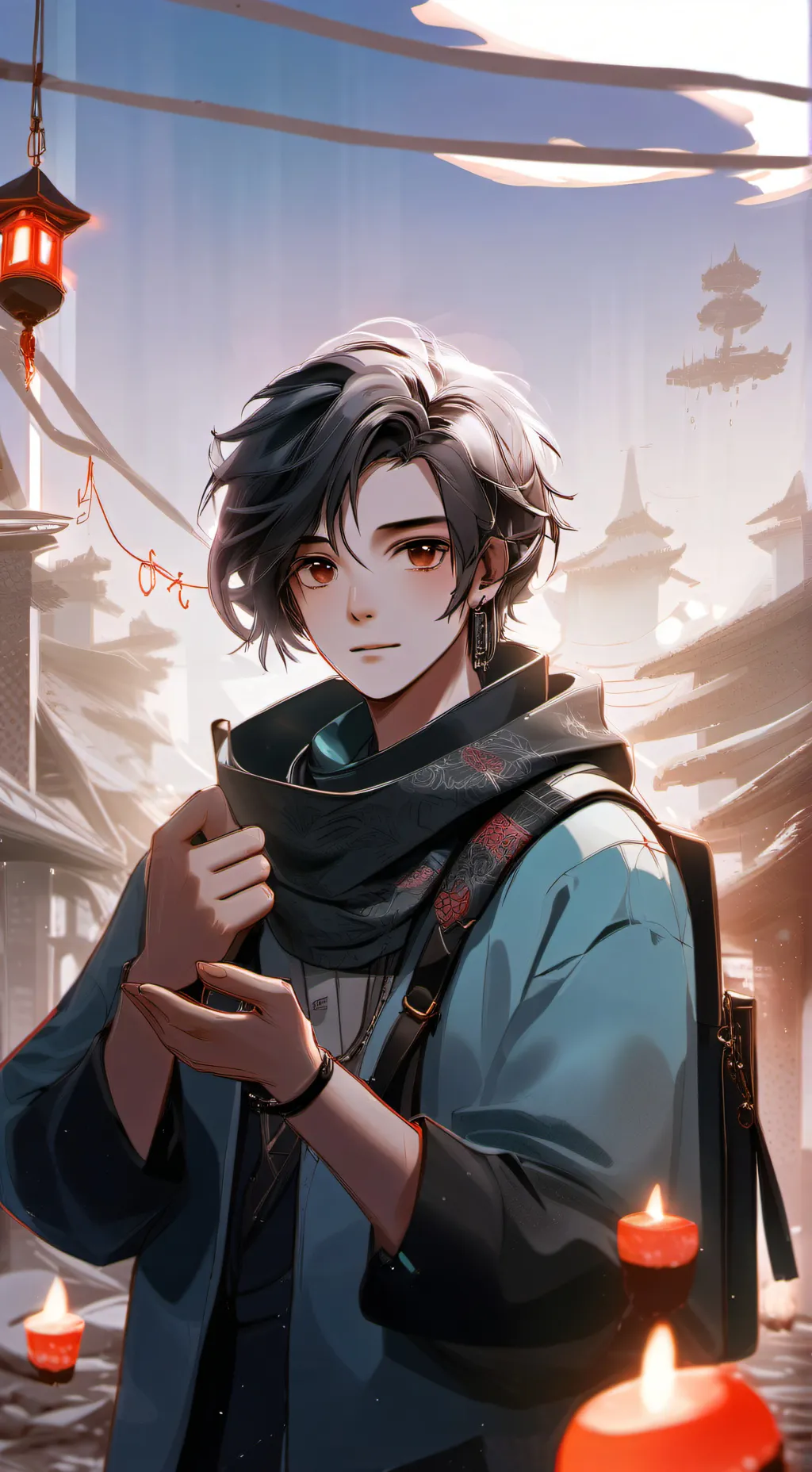 ai character: nabi  background