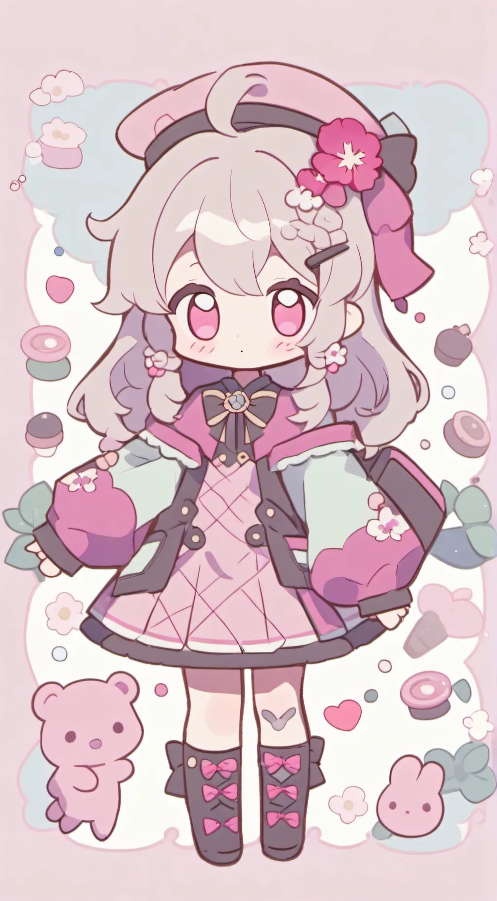 ai character: tu hermana tierna background