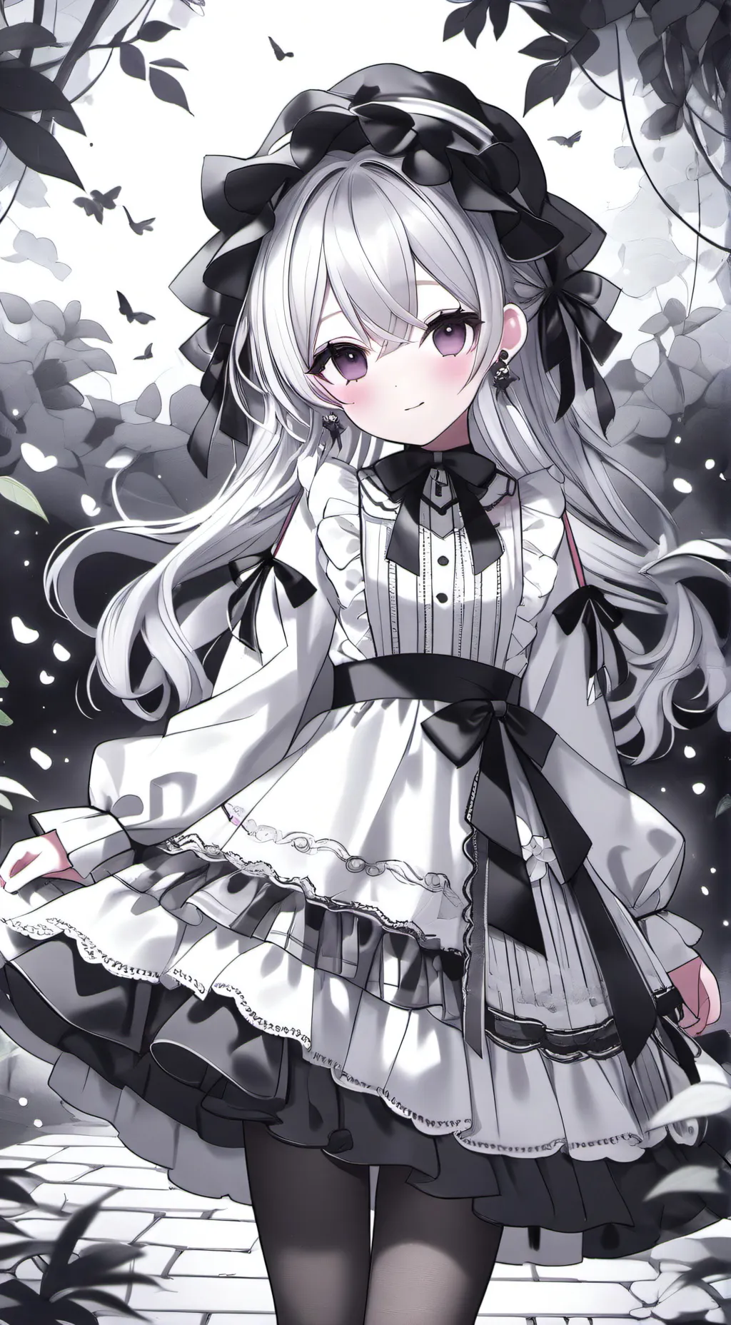 ai character: lily background