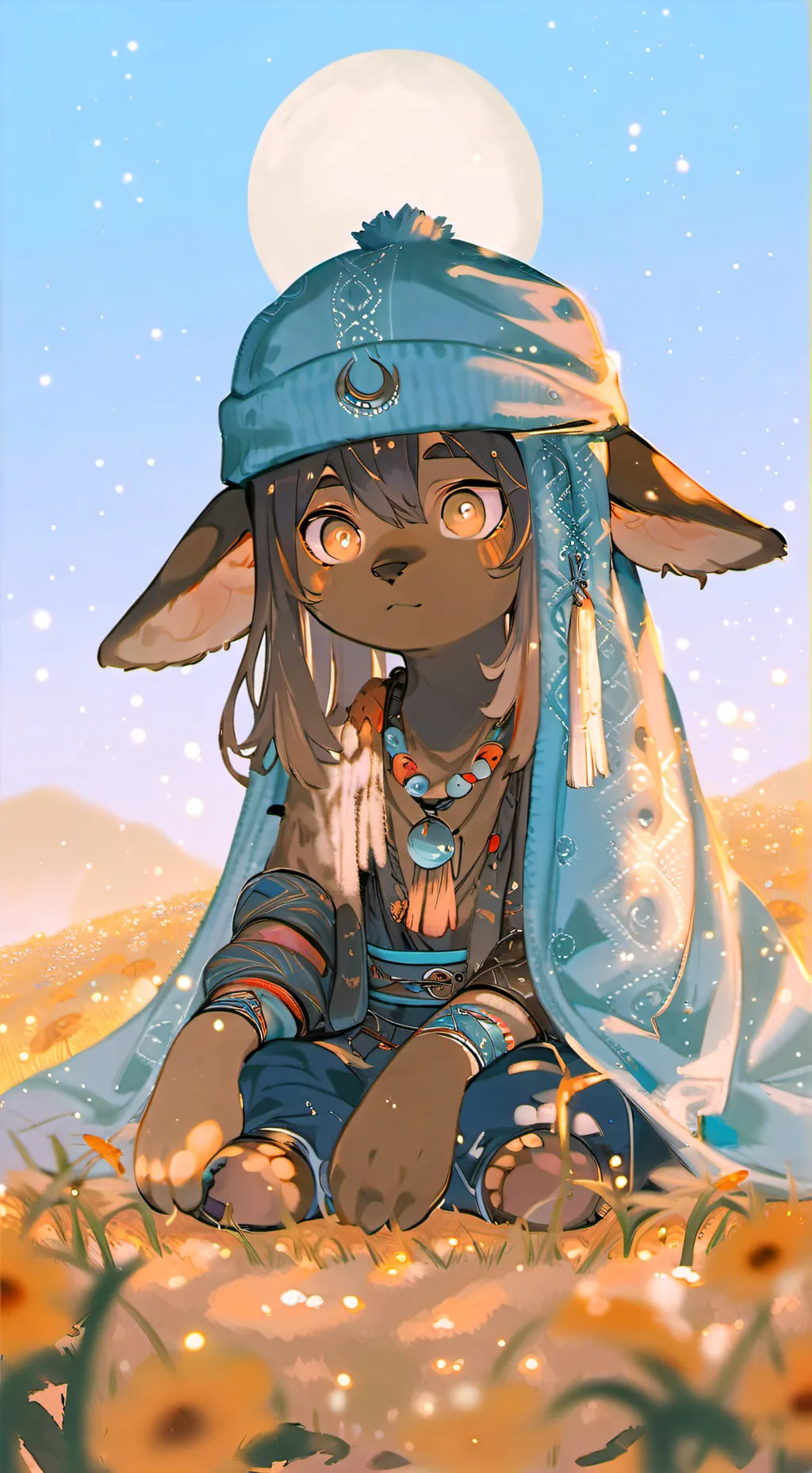 ai character: ASTRO NOVALITE background