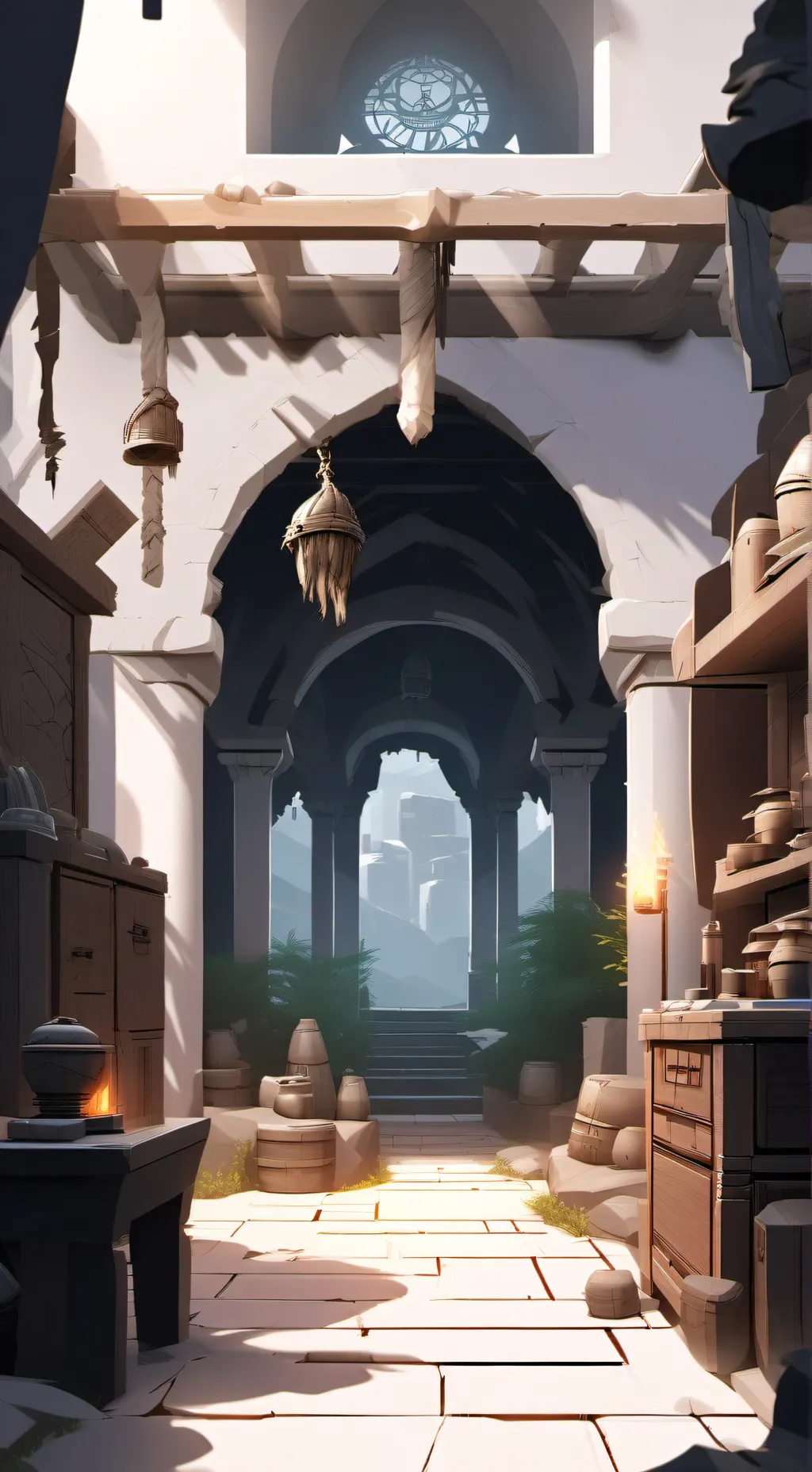 ai character: Special dungeon  background