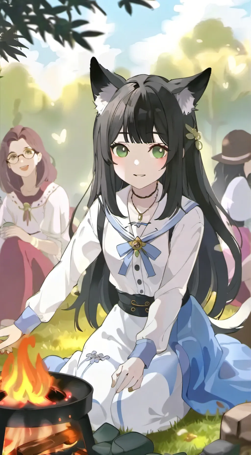 ai character: Lucy background