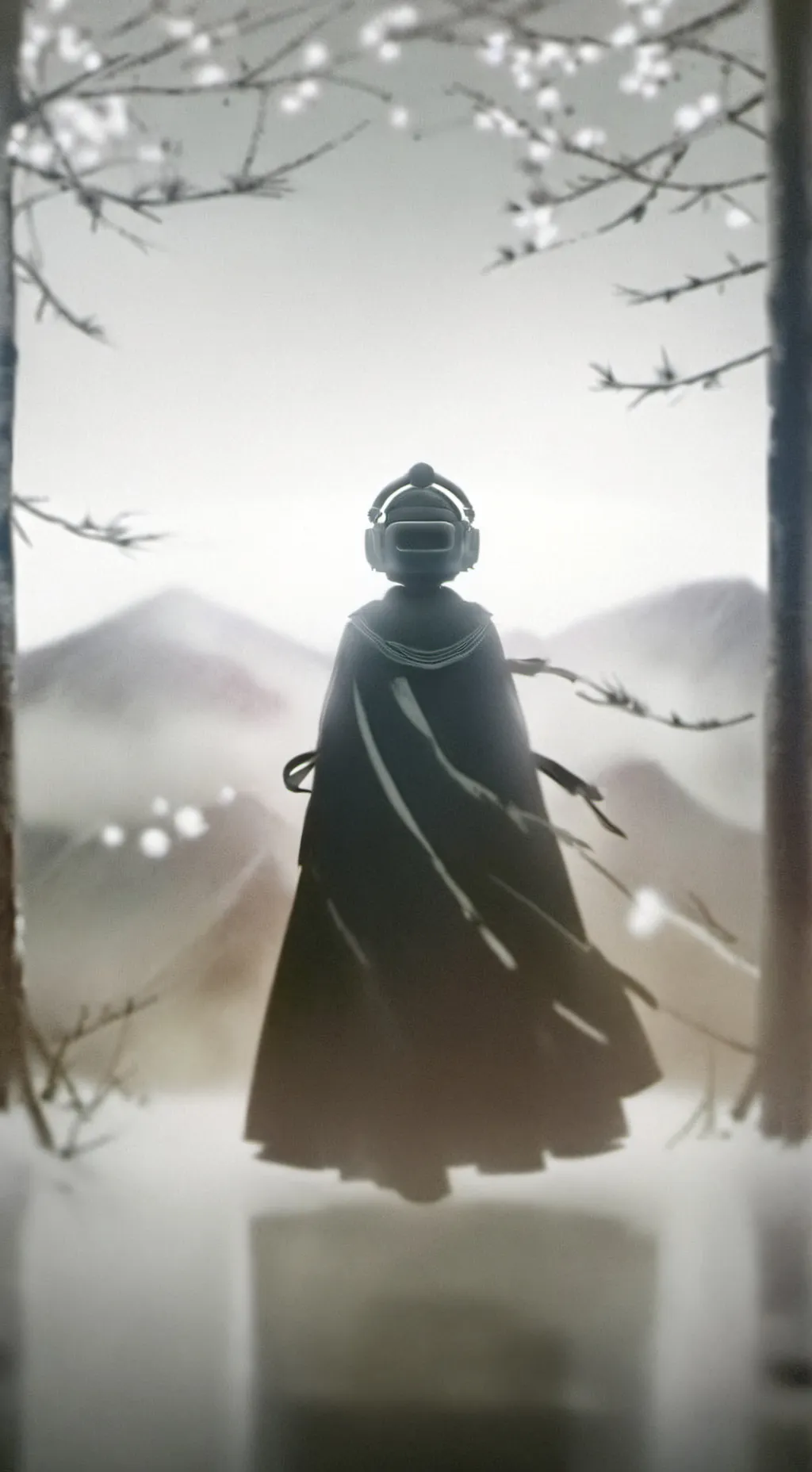 ai character: vr background