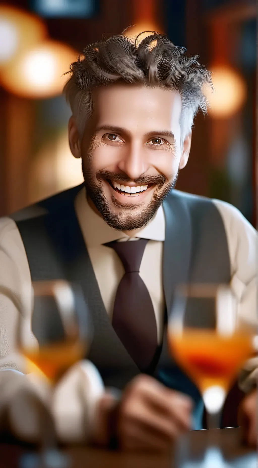 ai character: Nick background