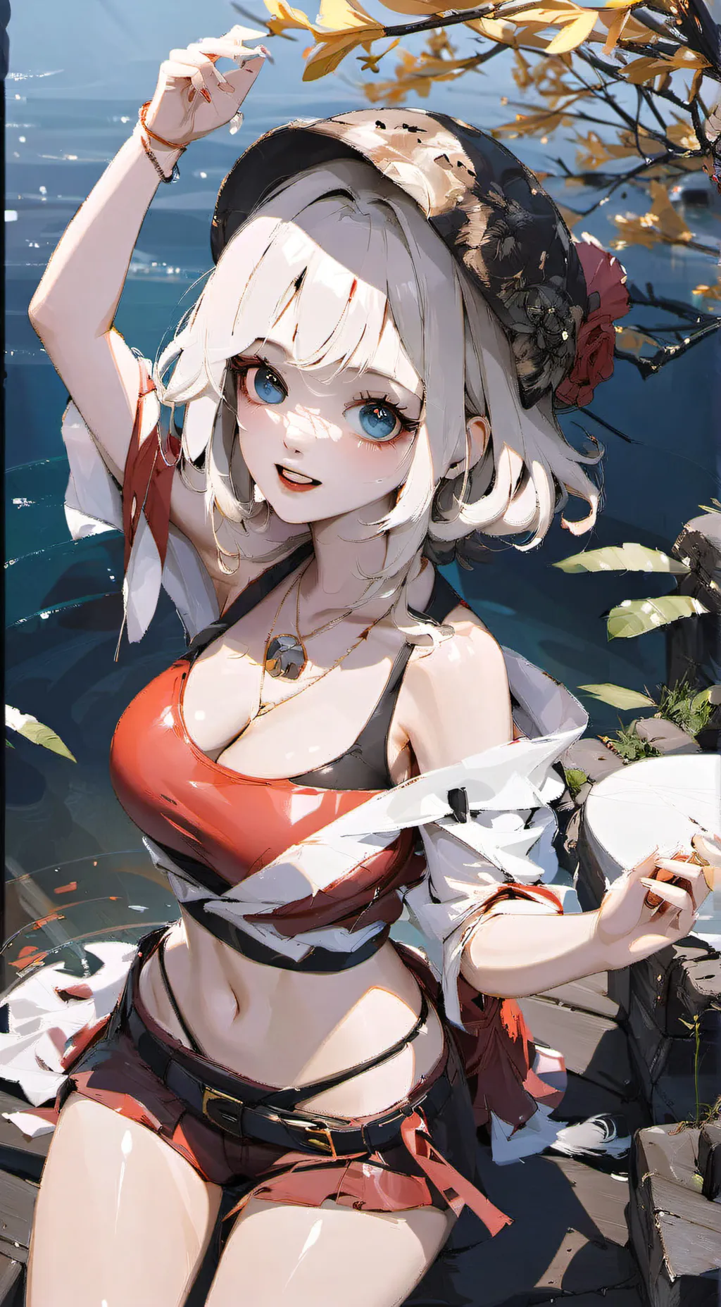 ai character: Lidl  background