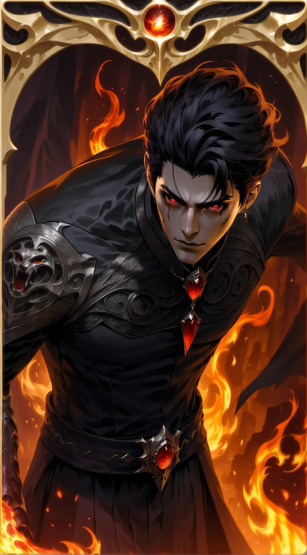 ai character: Shin background