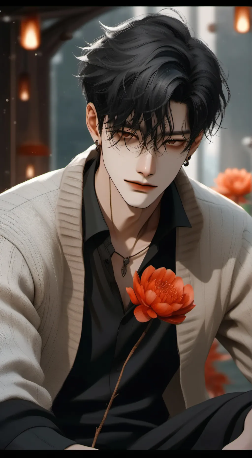 ai character: ҽlíյαհ..  background