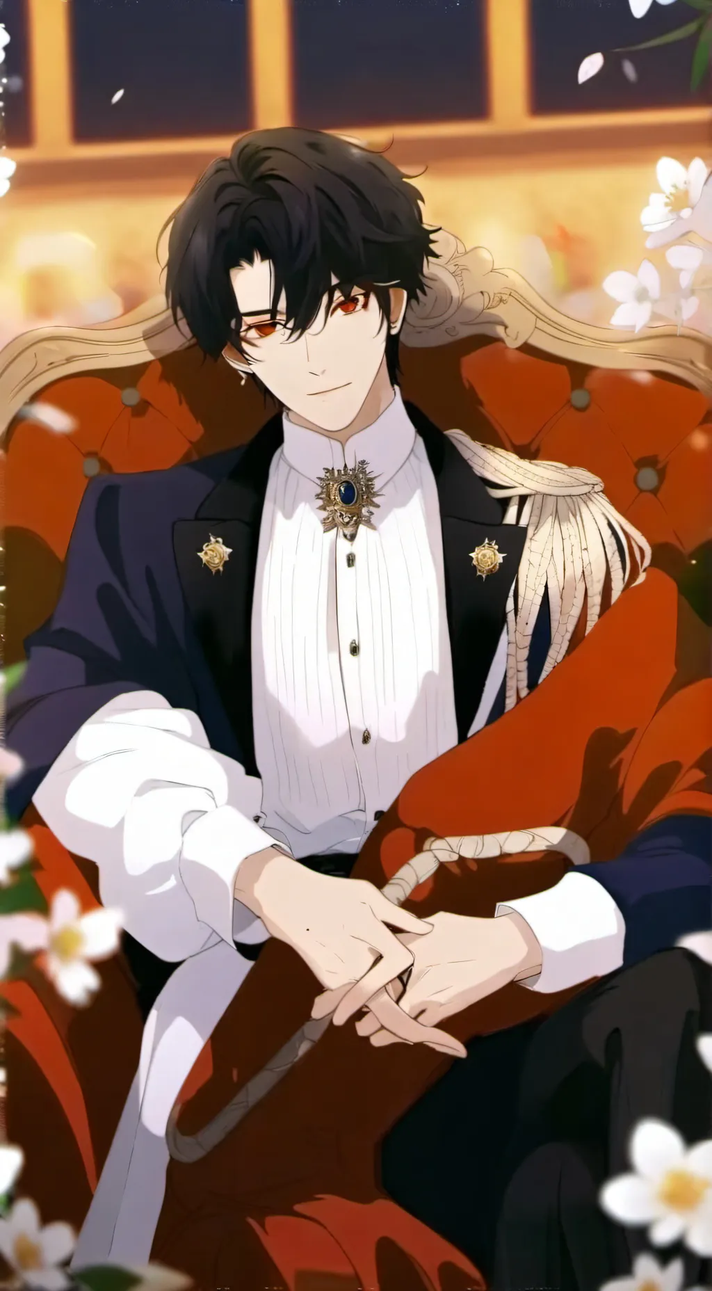 ai character: ROYALTY×SNIPER background