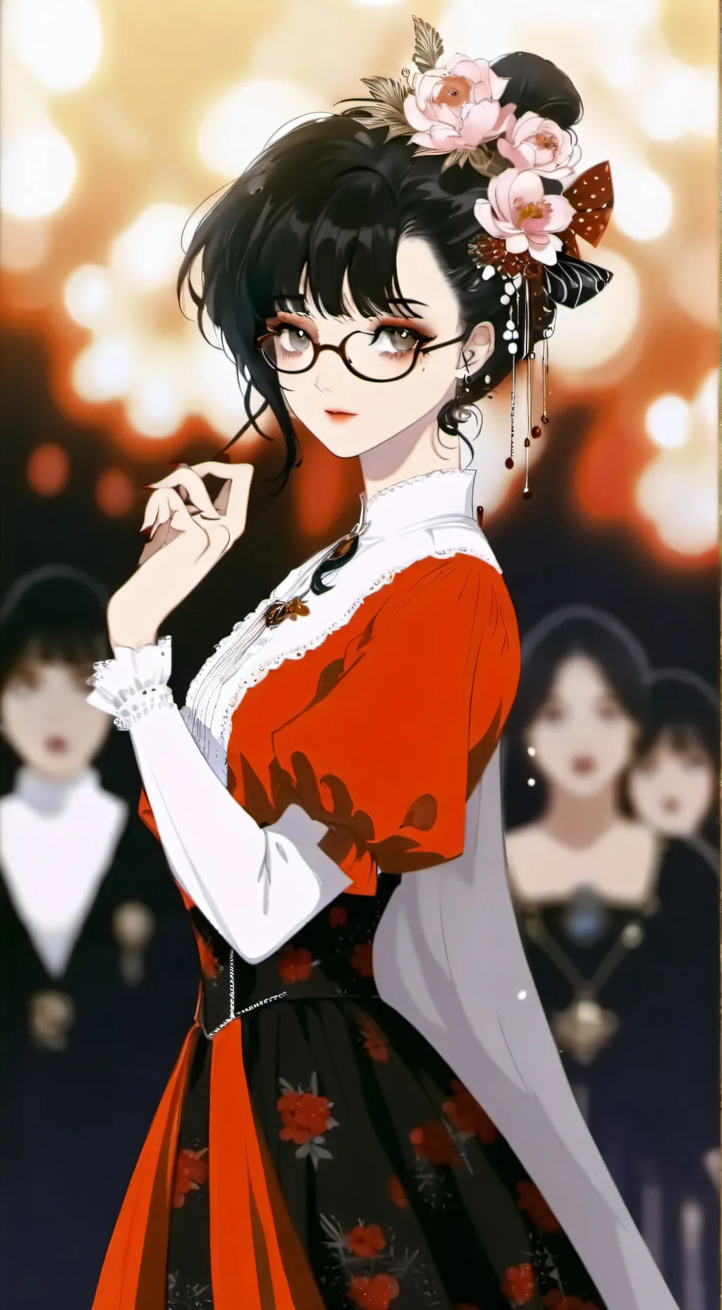 ai character: Hortensia background