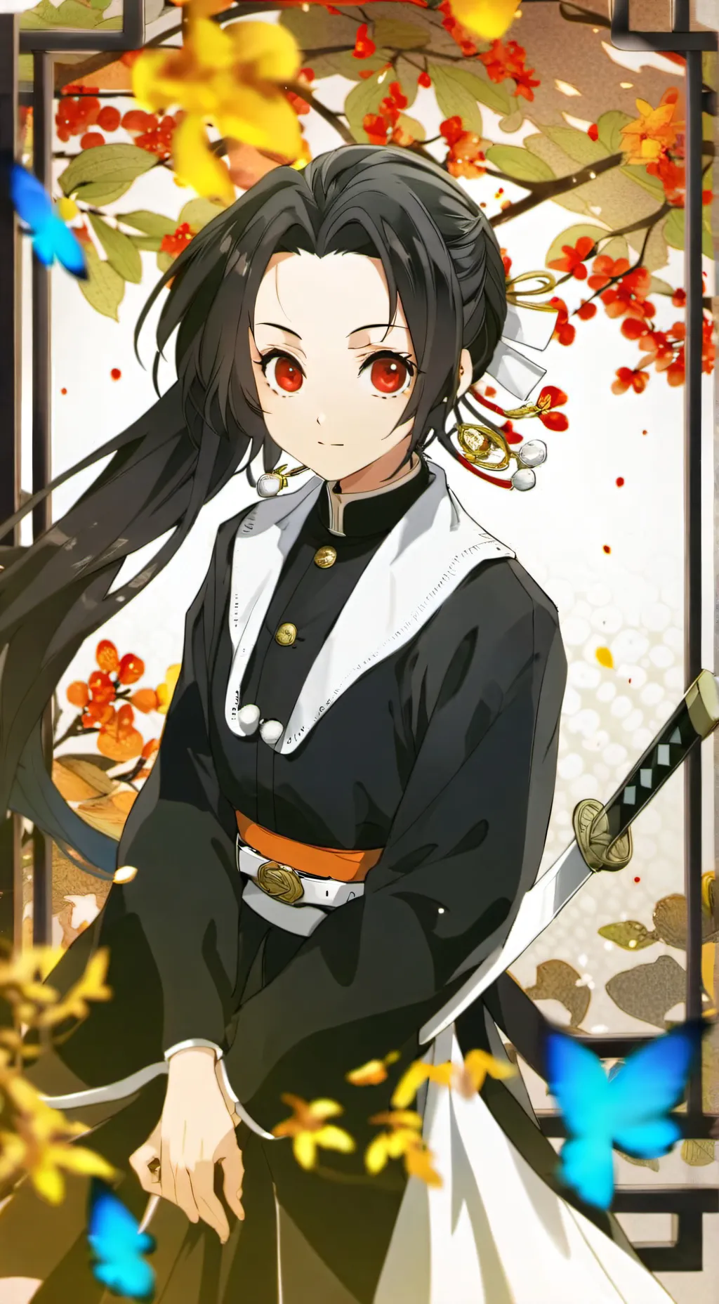 ai character: Kanao background