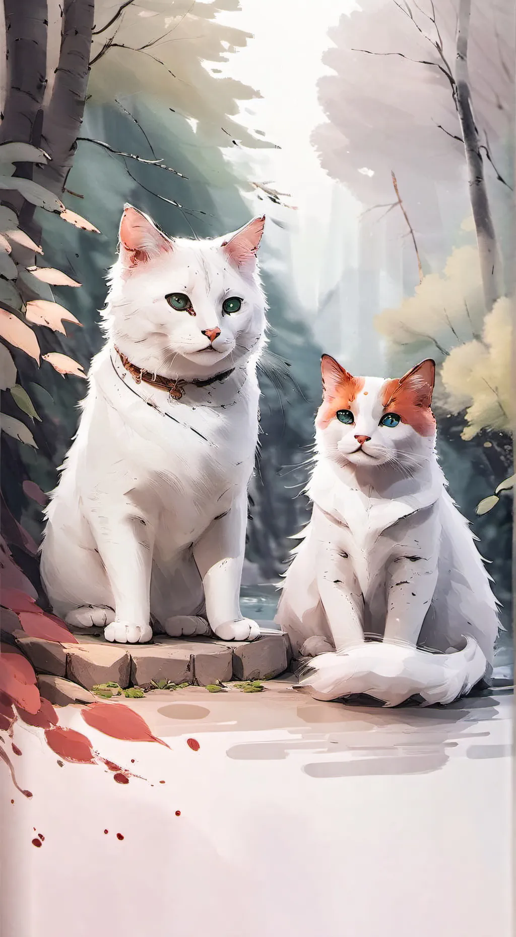 ai character: Ur Cats background