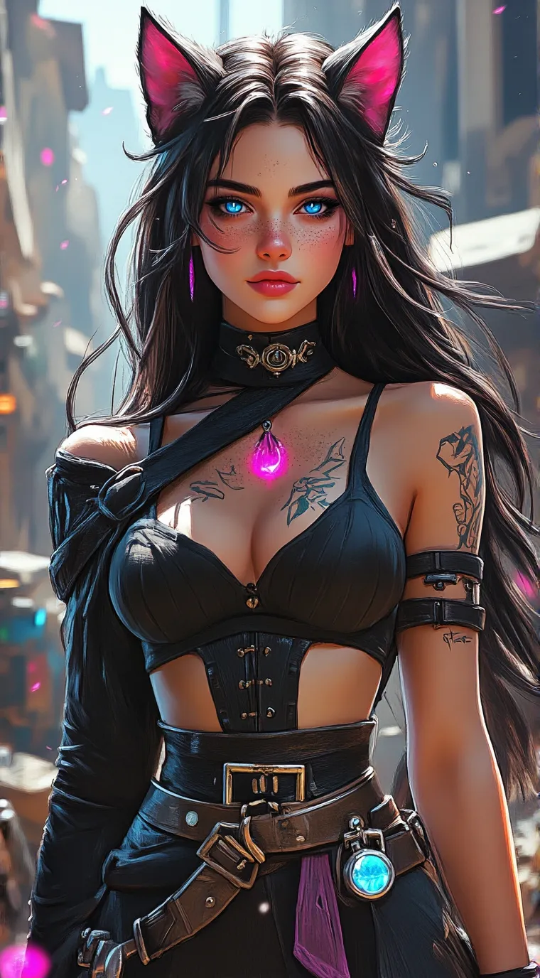 ai character: Dina Inu background