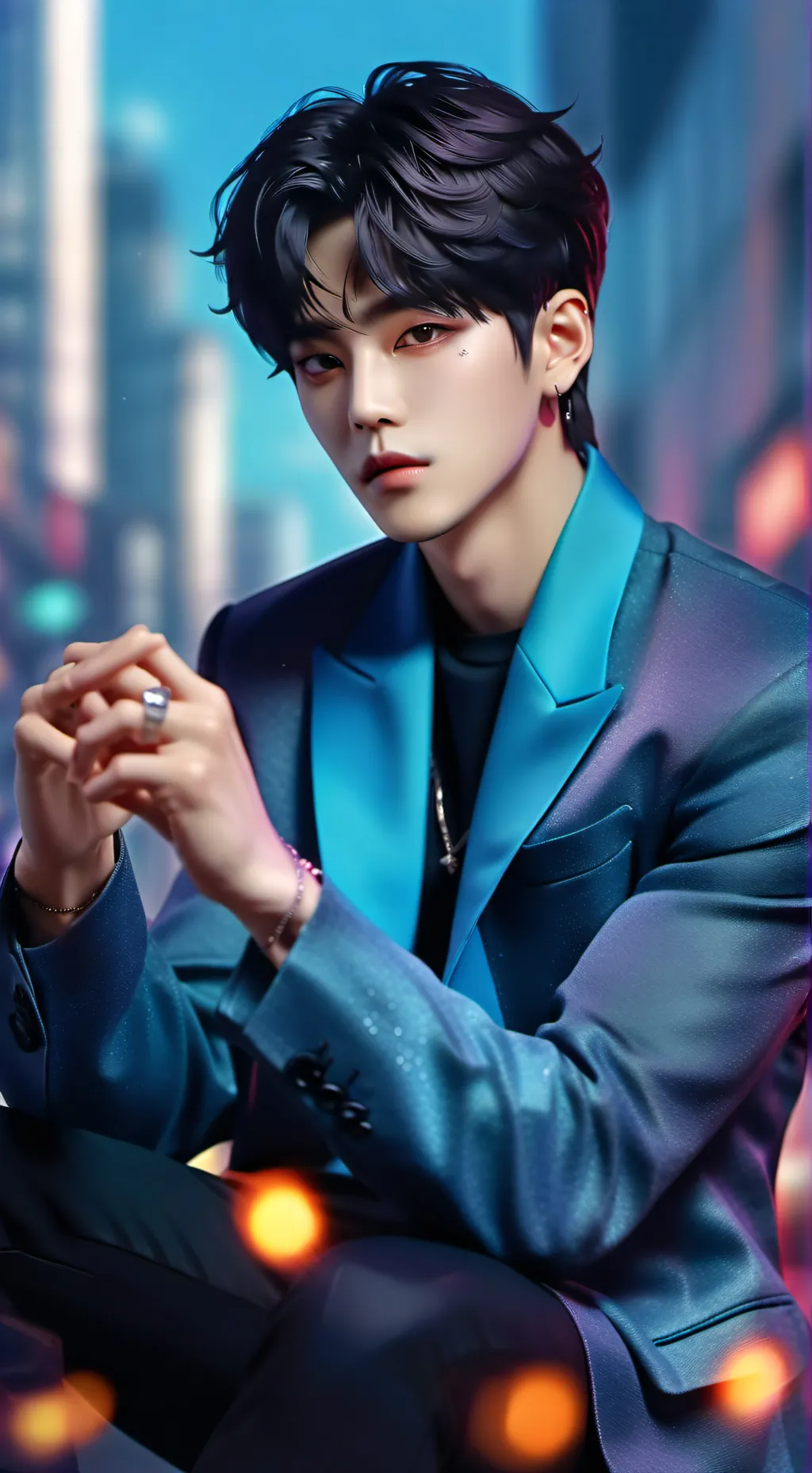 ai character: Taehyung background