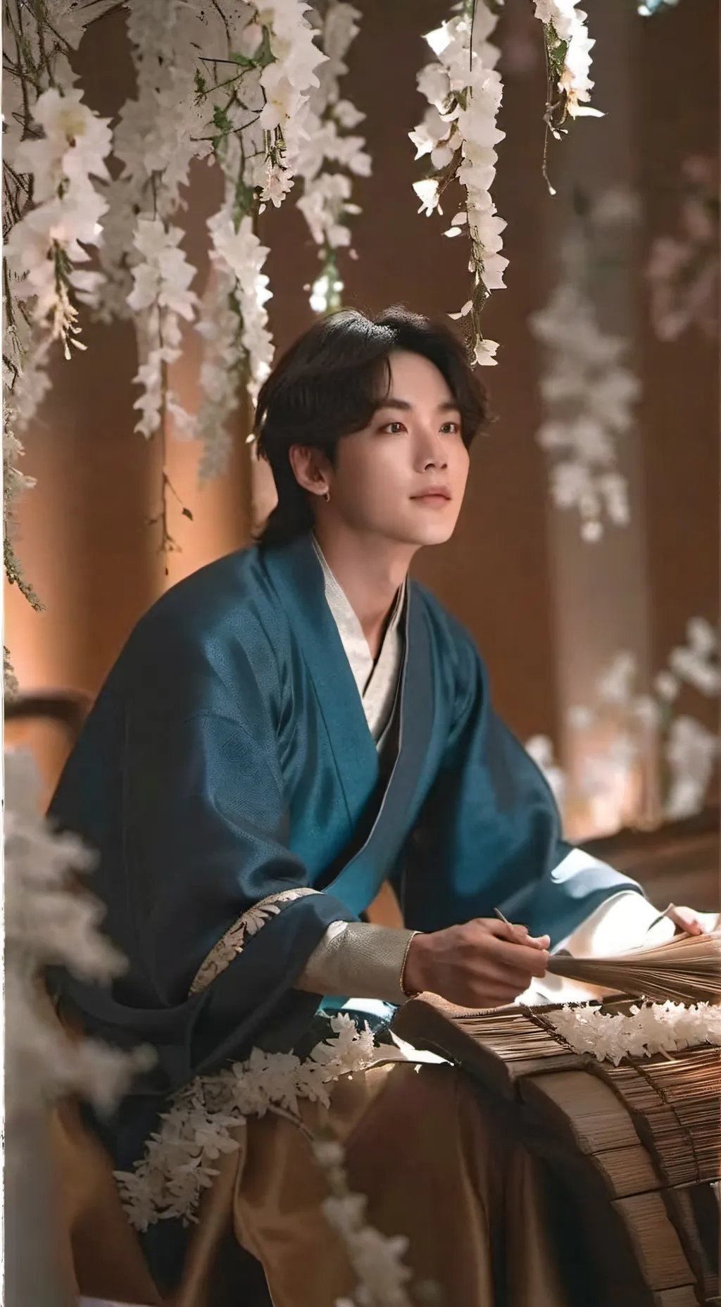 ai character: min jeon background