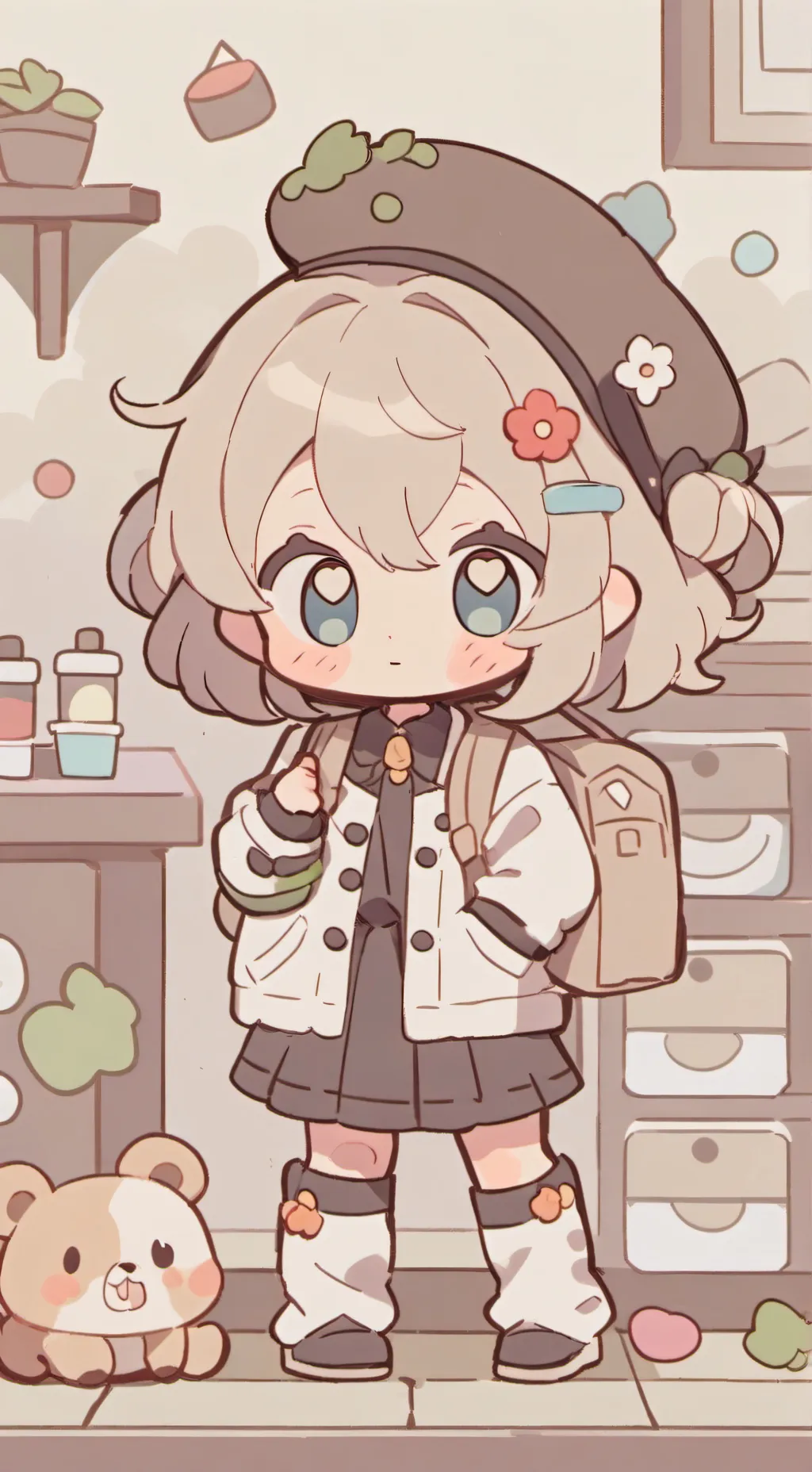 ai character: STEVES DAYCARE background