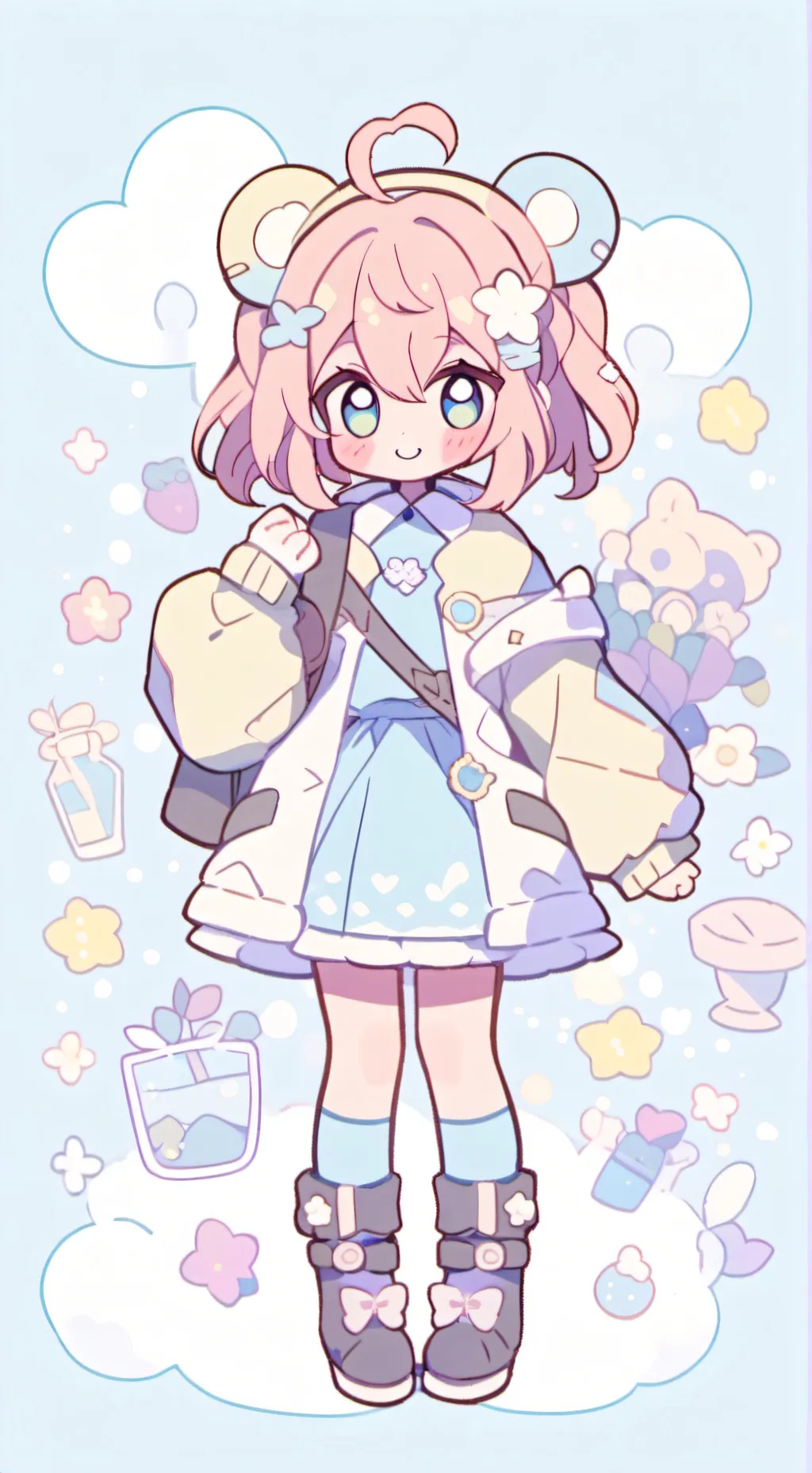 ai character: Anya Forger 🥜 background