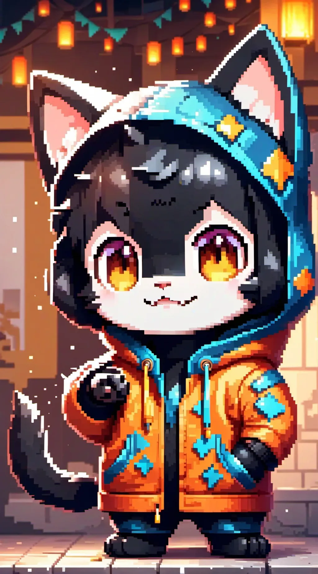 ai character: temmie background