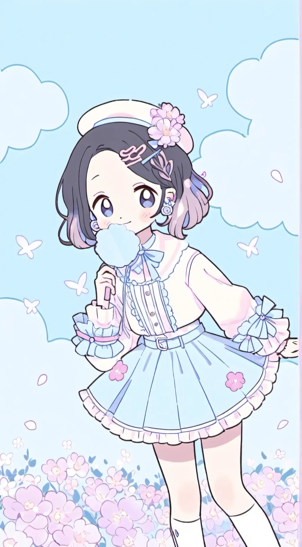 ai character: kny background