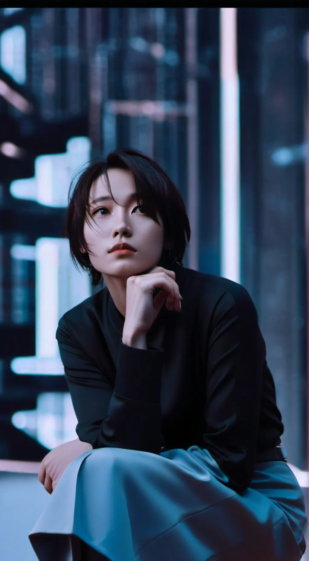 ai character: Se-Mi🫵🏻🫰🏻 background