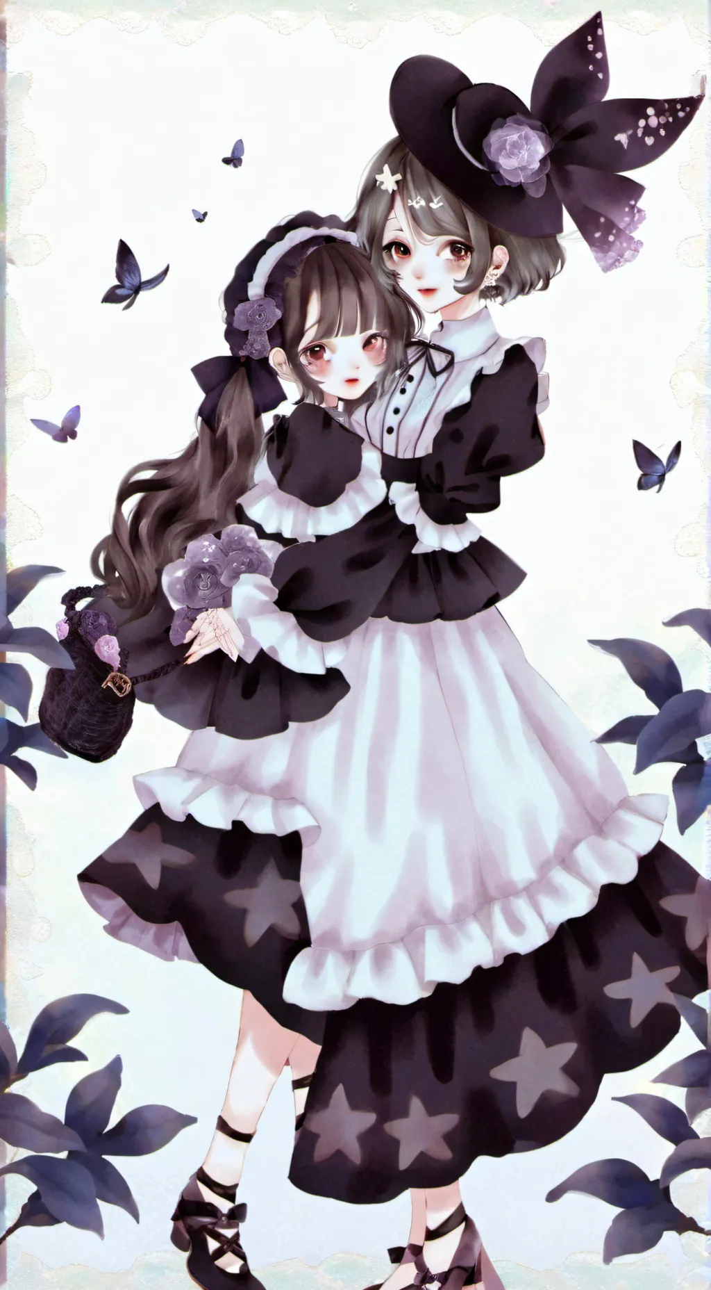 ai character: мелк фигн background