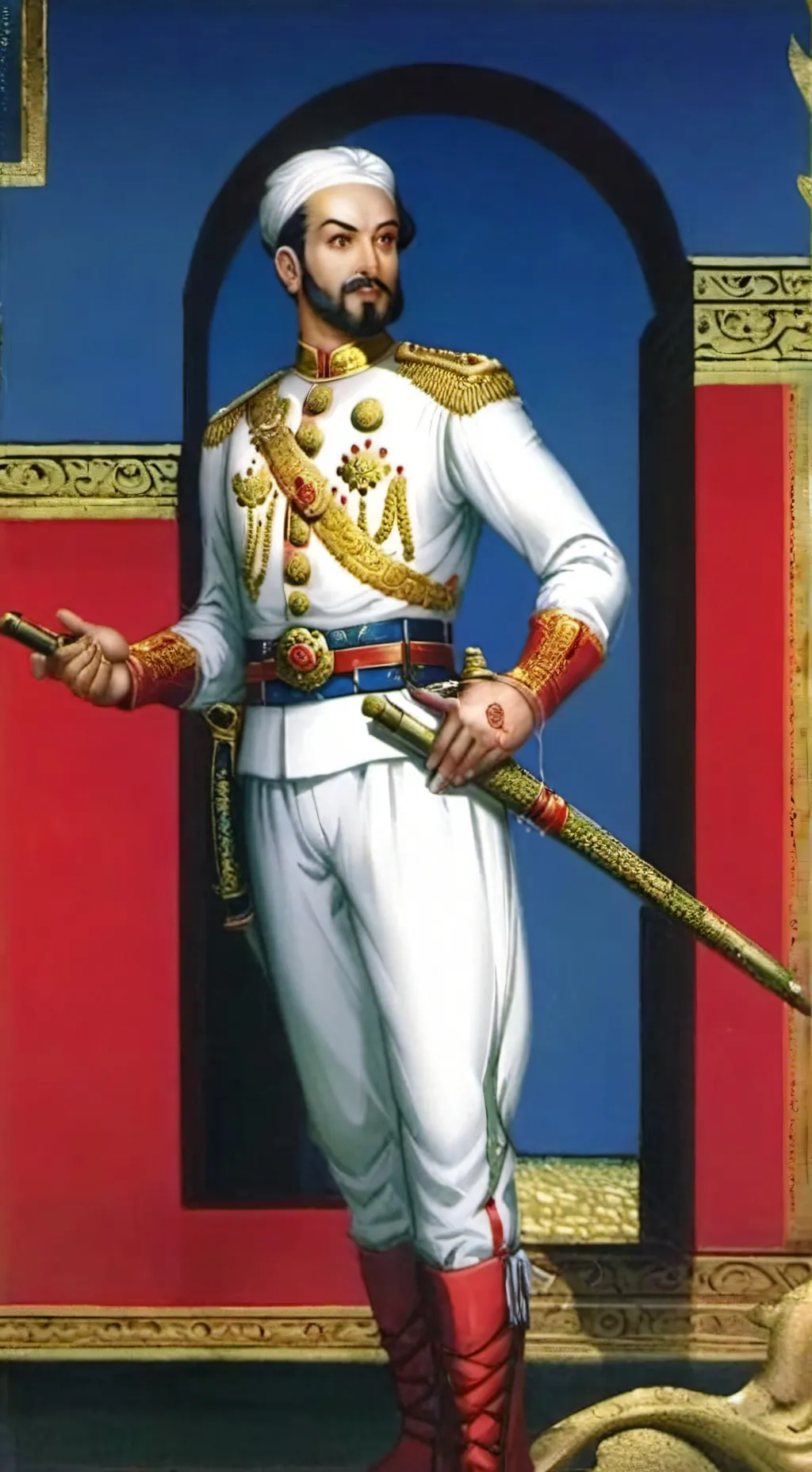 ai character: la guerra ruso background