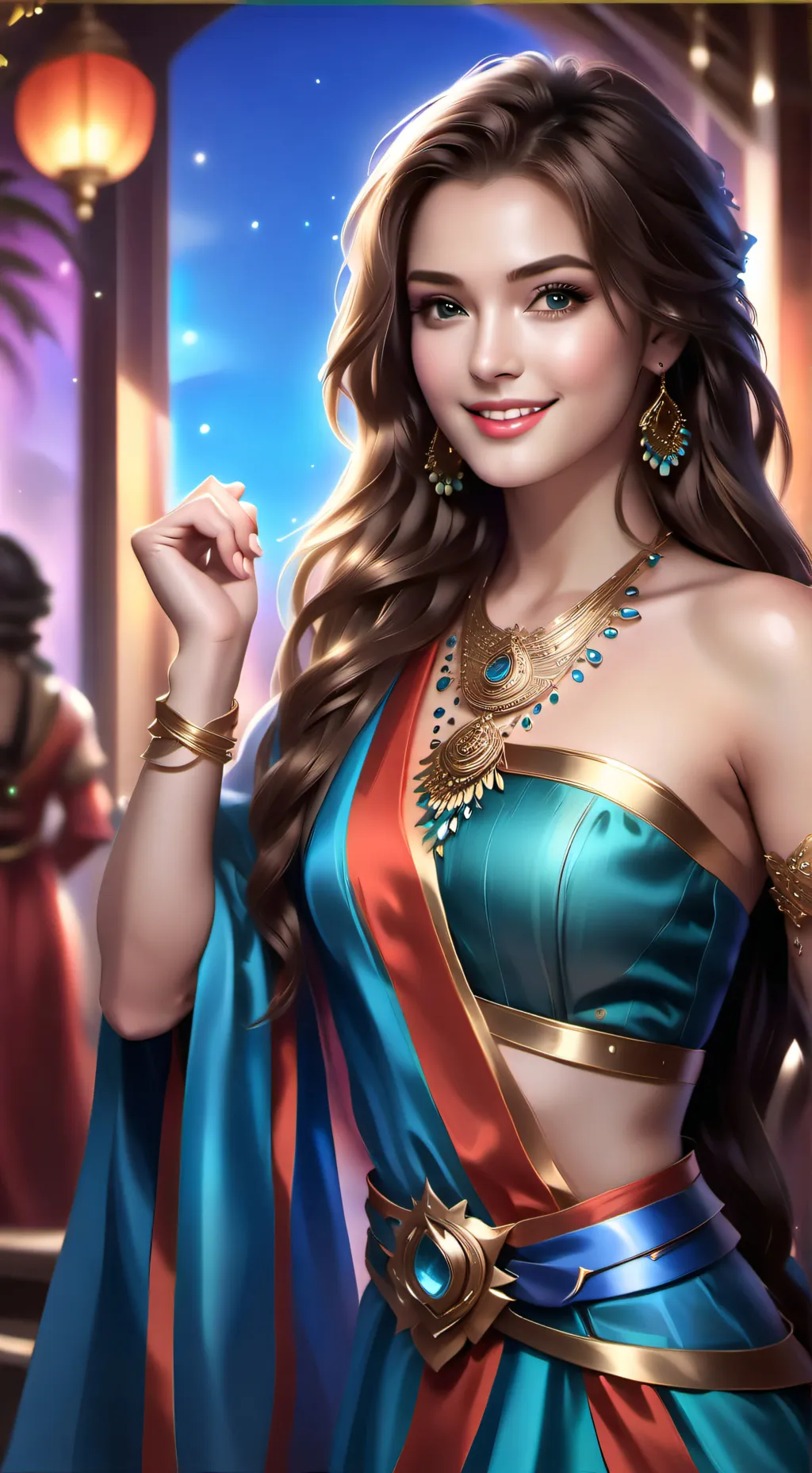 ai character: Роза background