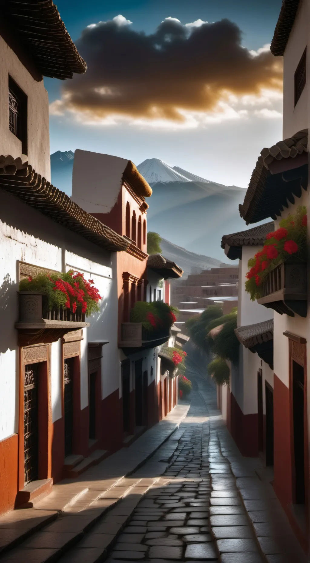 ai character: Arequipa  background