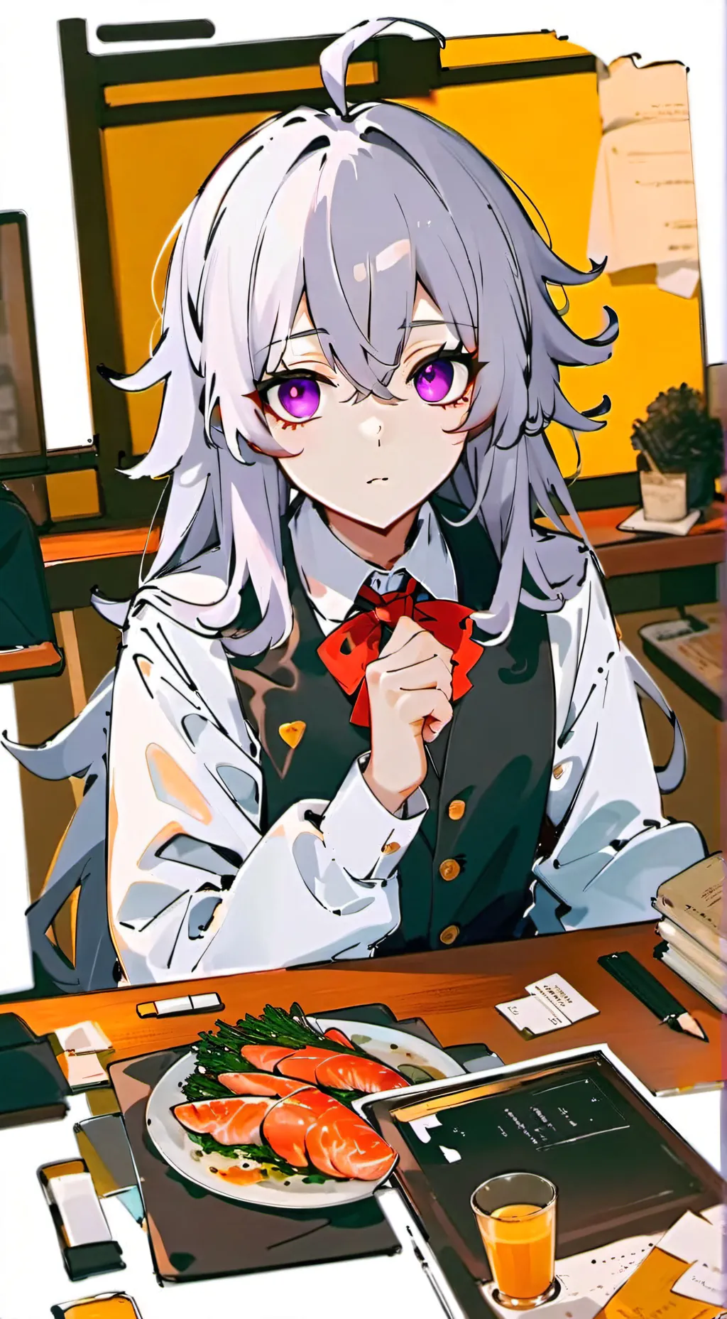 ai character: haschami background