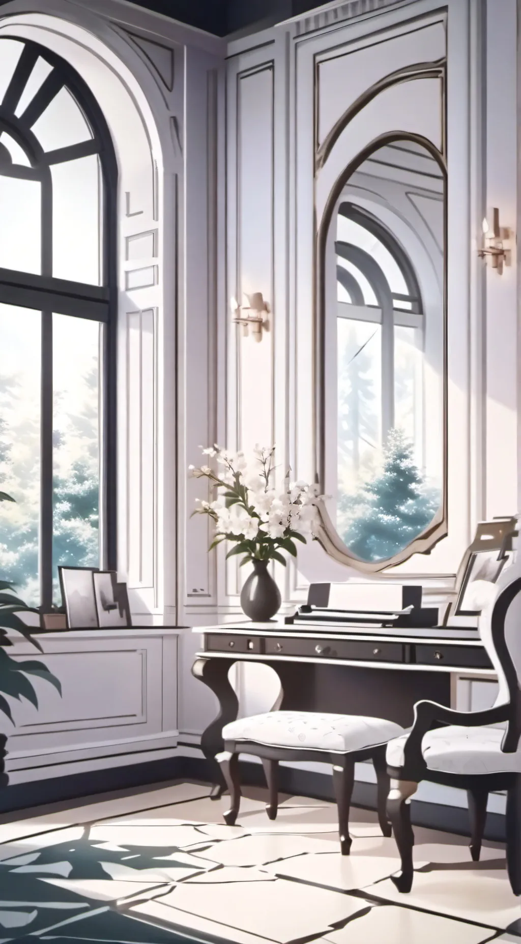 ai character: Pick me~Mha~ background