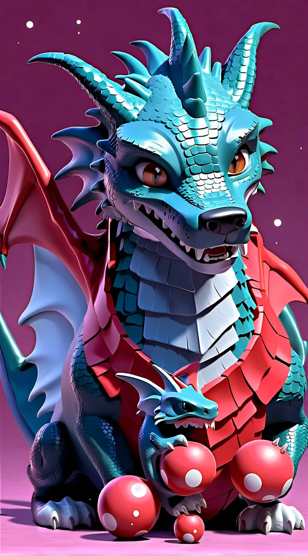 ai character: Misty background