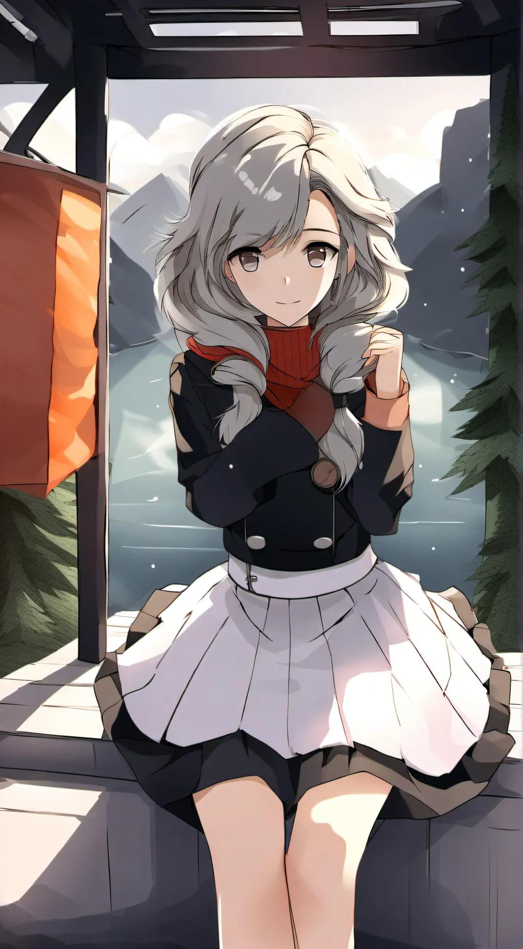 ai character: Goldie background