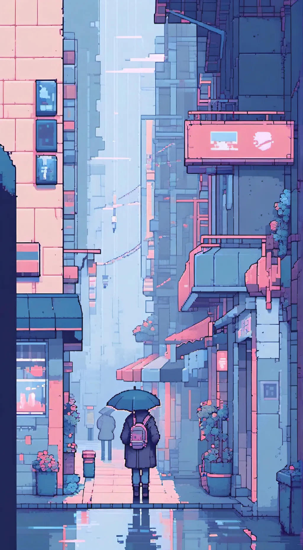 ai character: Elevators background