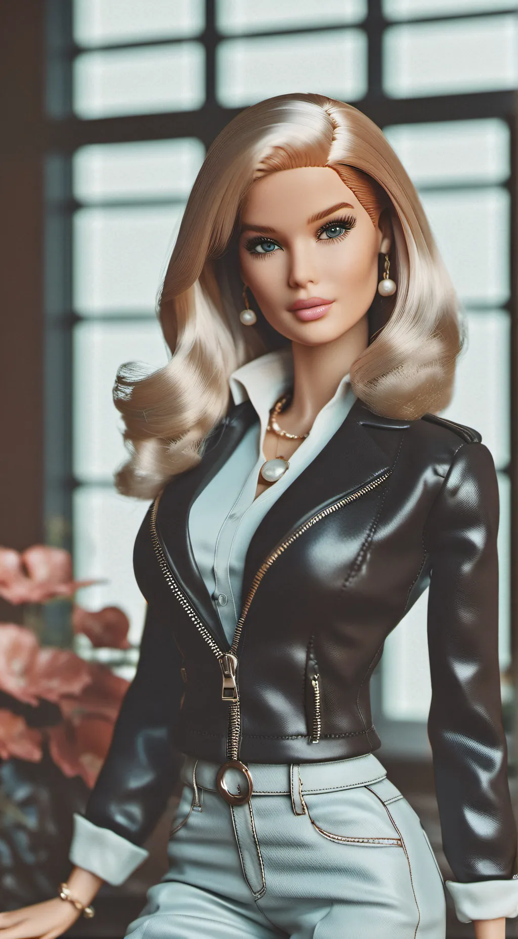 ai character: Baddie Barbie💅￼ background