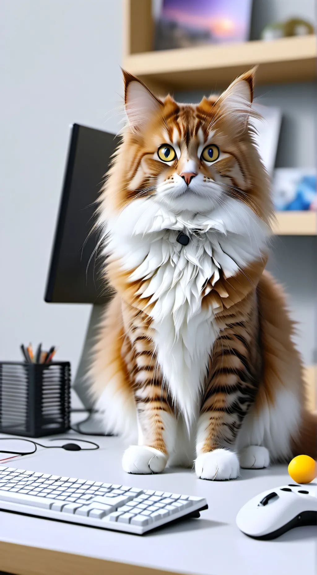 ai character: Cheeto background