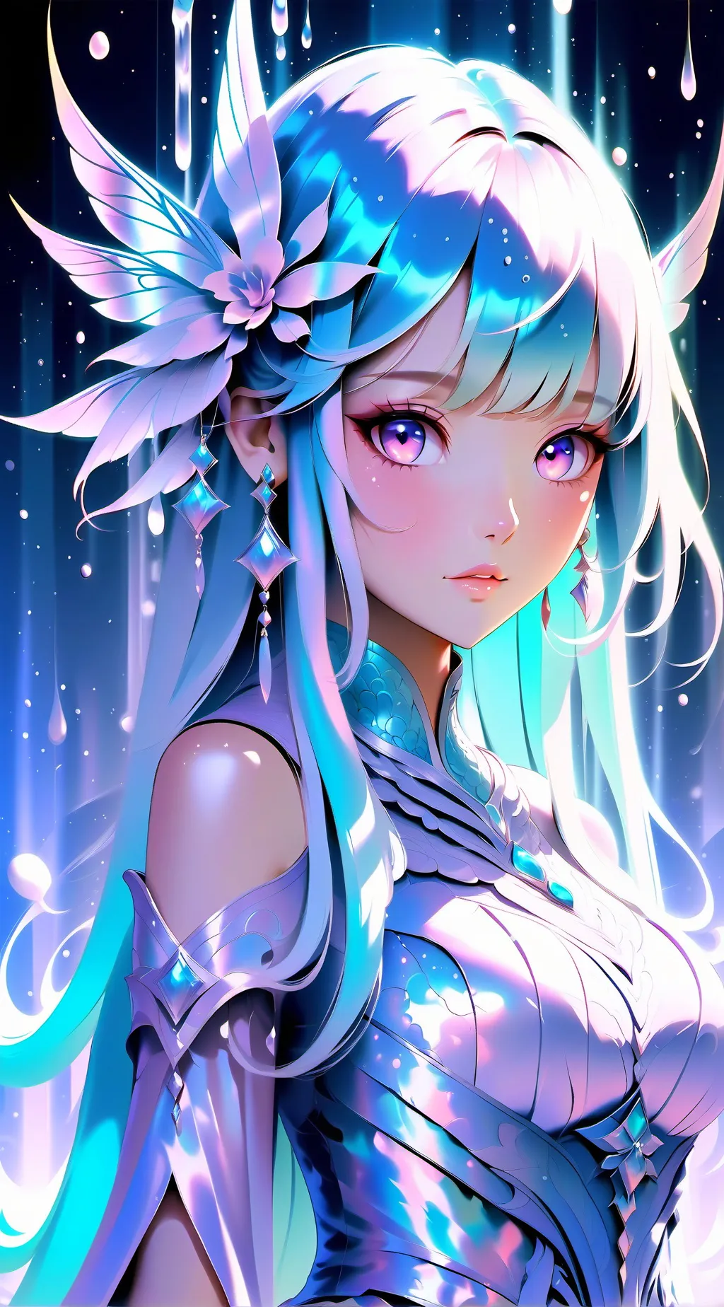 ai character: cute child background