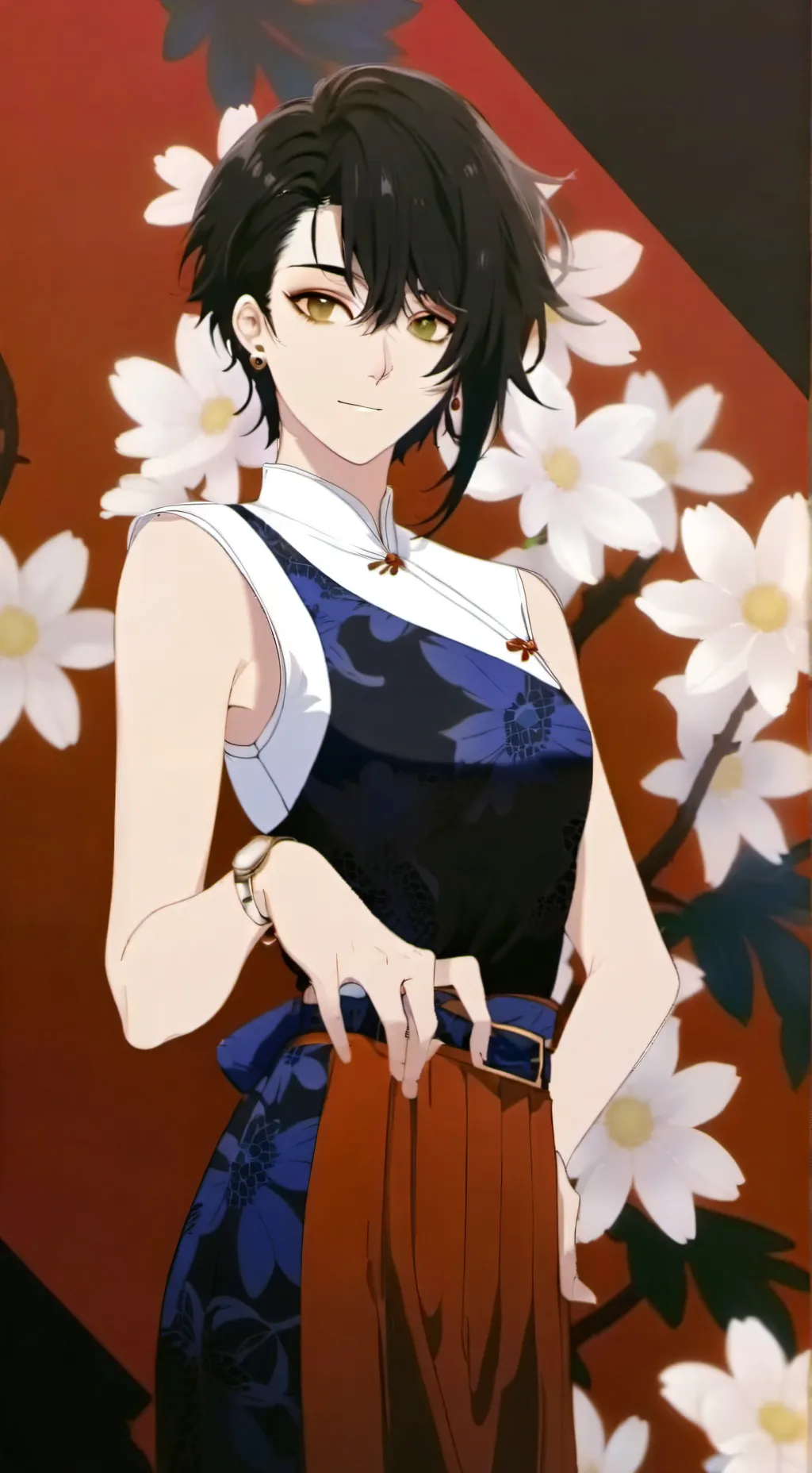 ai character: namorada  background