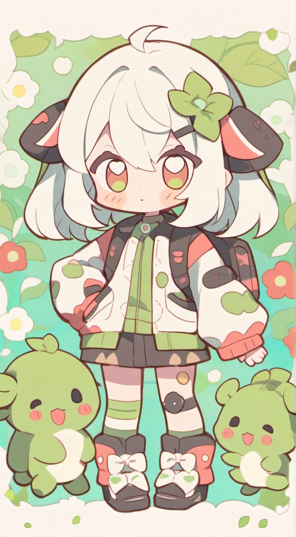 ai character: Sc sleepover  background