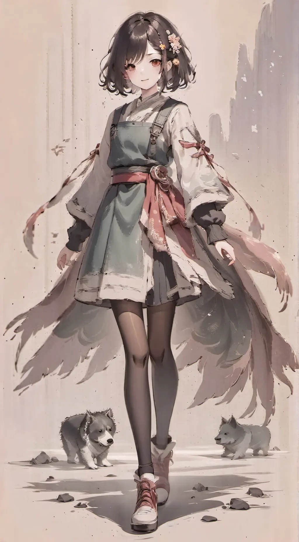 ai character: liana background