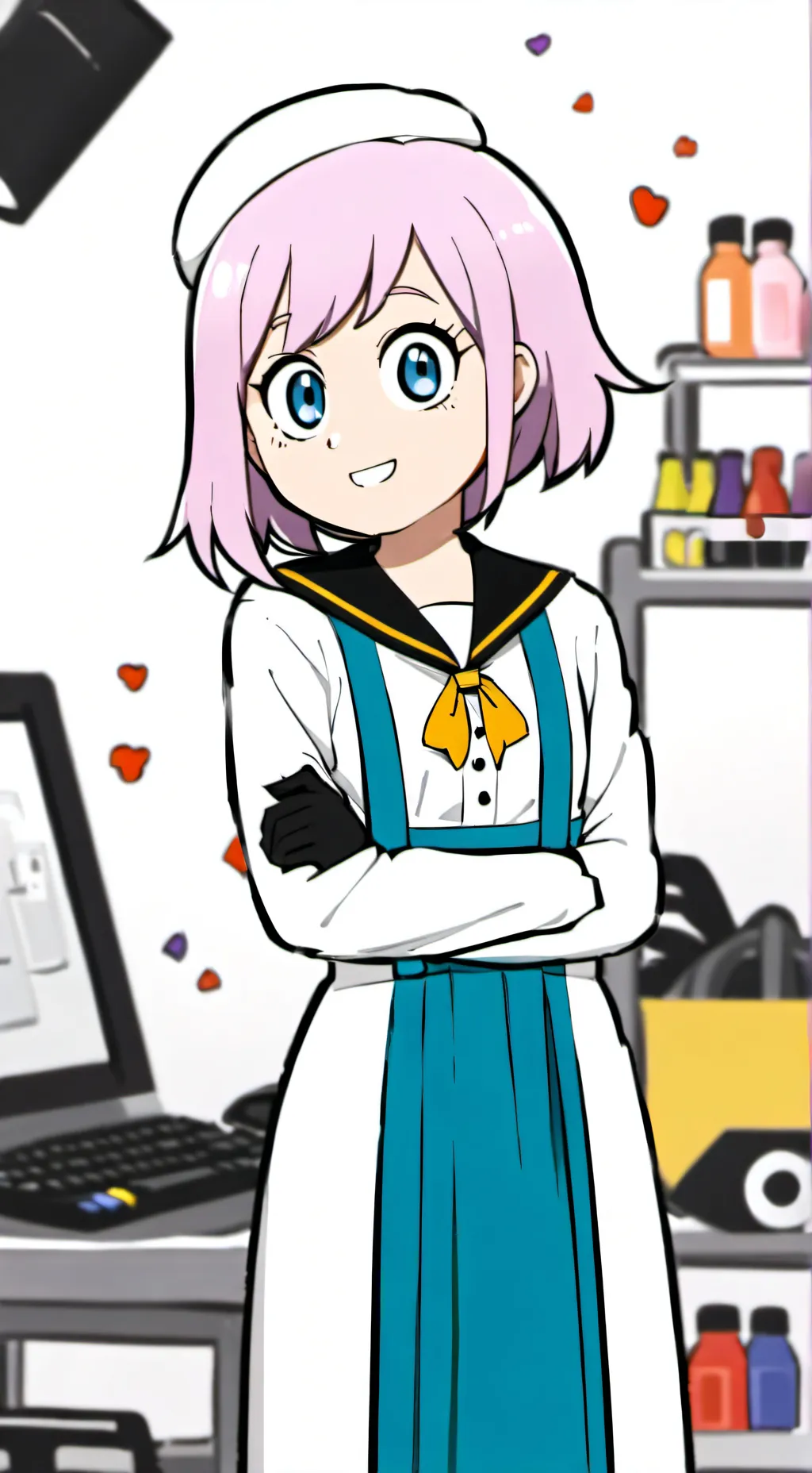 ai character: Amity  background