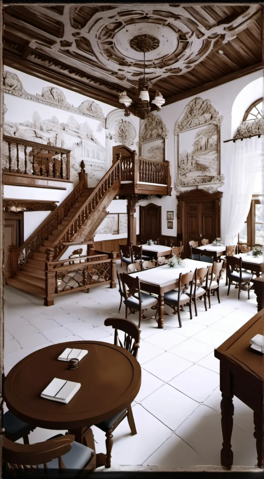 ai character: The Housebreak inn background