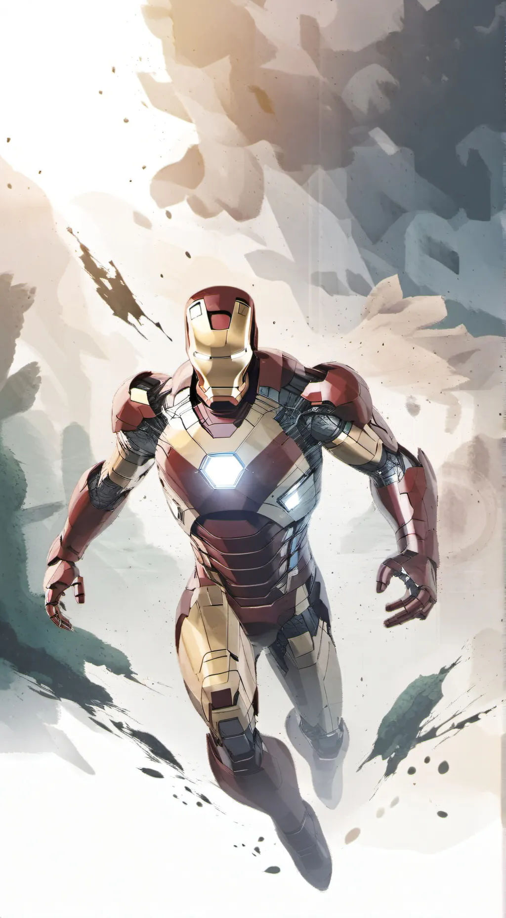 ai character: Iron Man background