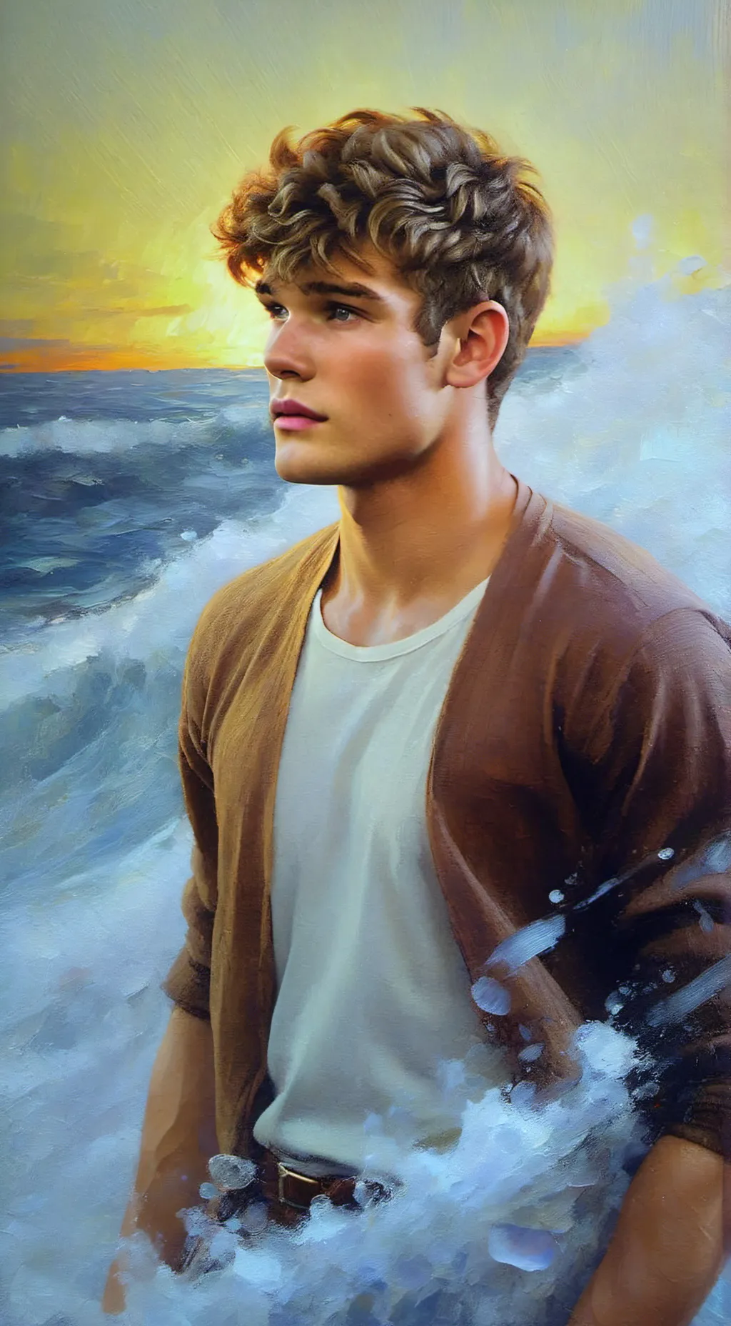 ai character: Troy ;3 (BFF/BF) background