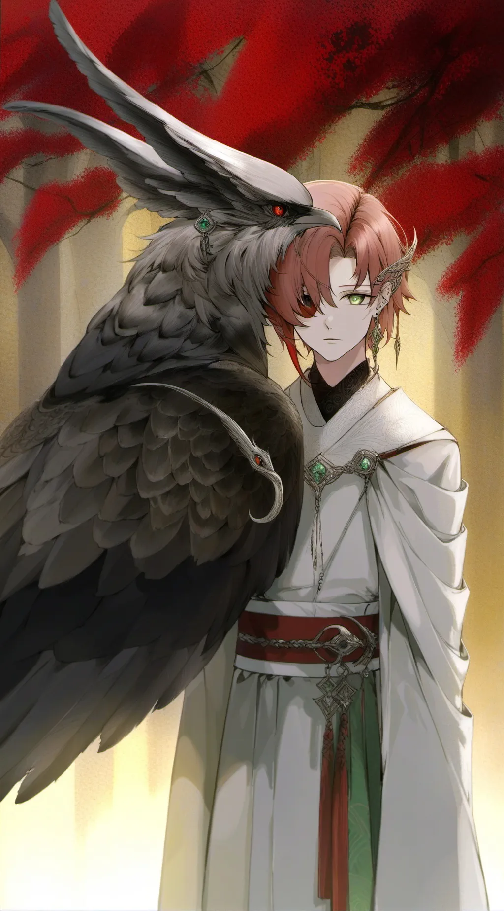 ai character: 枫秦 background