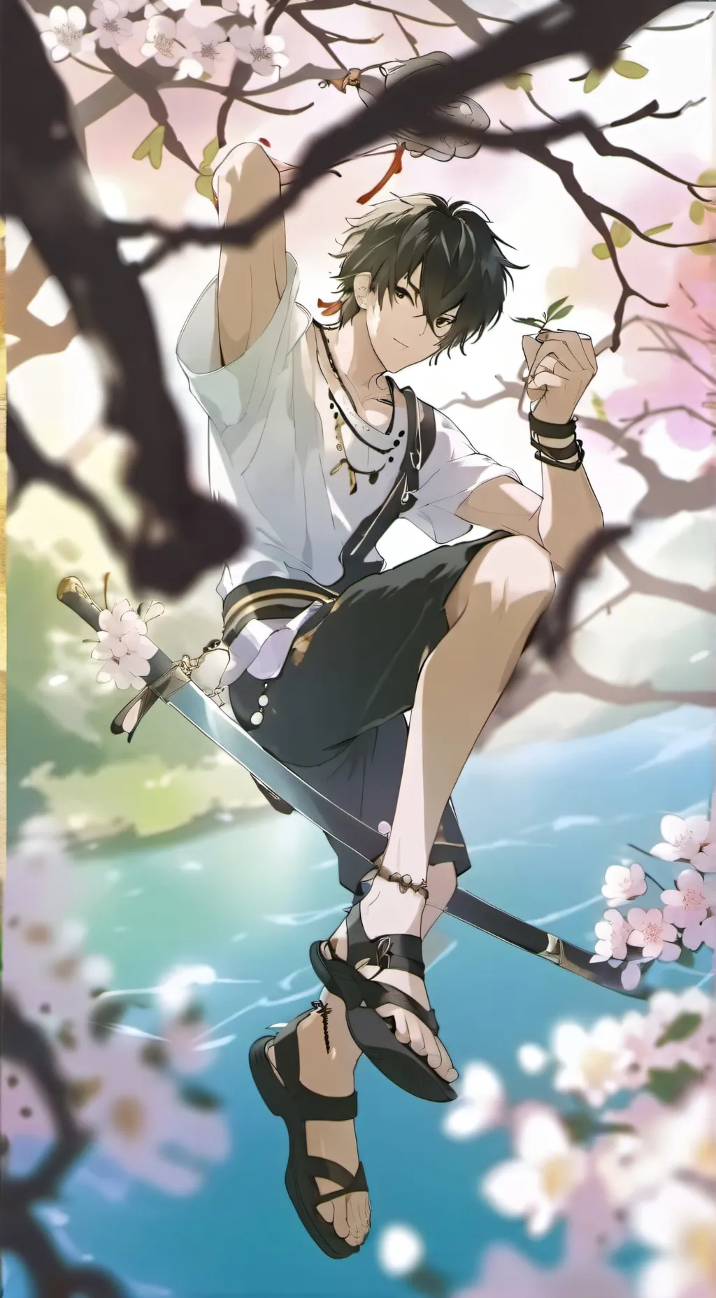 ai character: kny cursed ship background