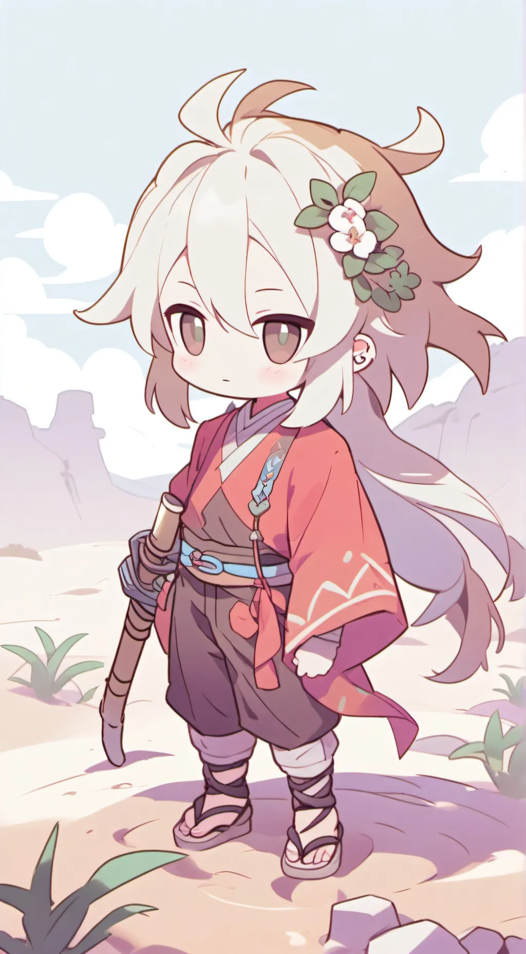 ai character: tomate background