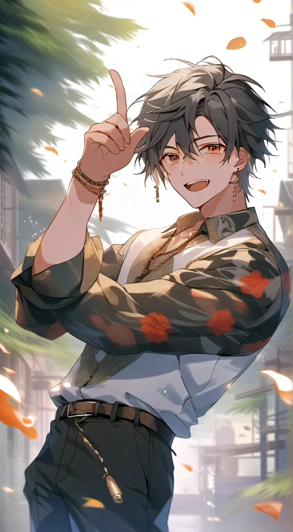 ai character: Lucas background