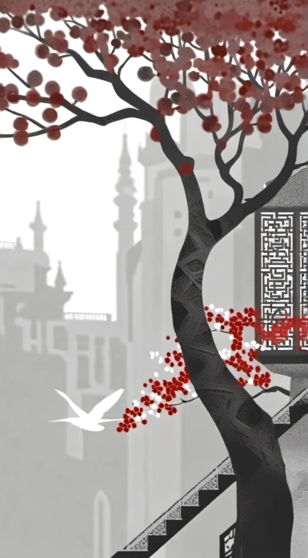 ai character: funnay :D background