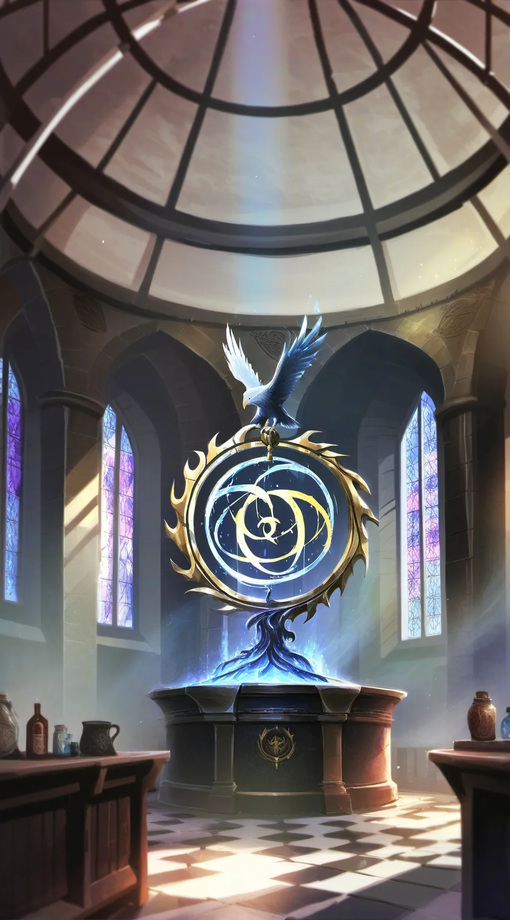 ai character: Hogwarts smash/pas background