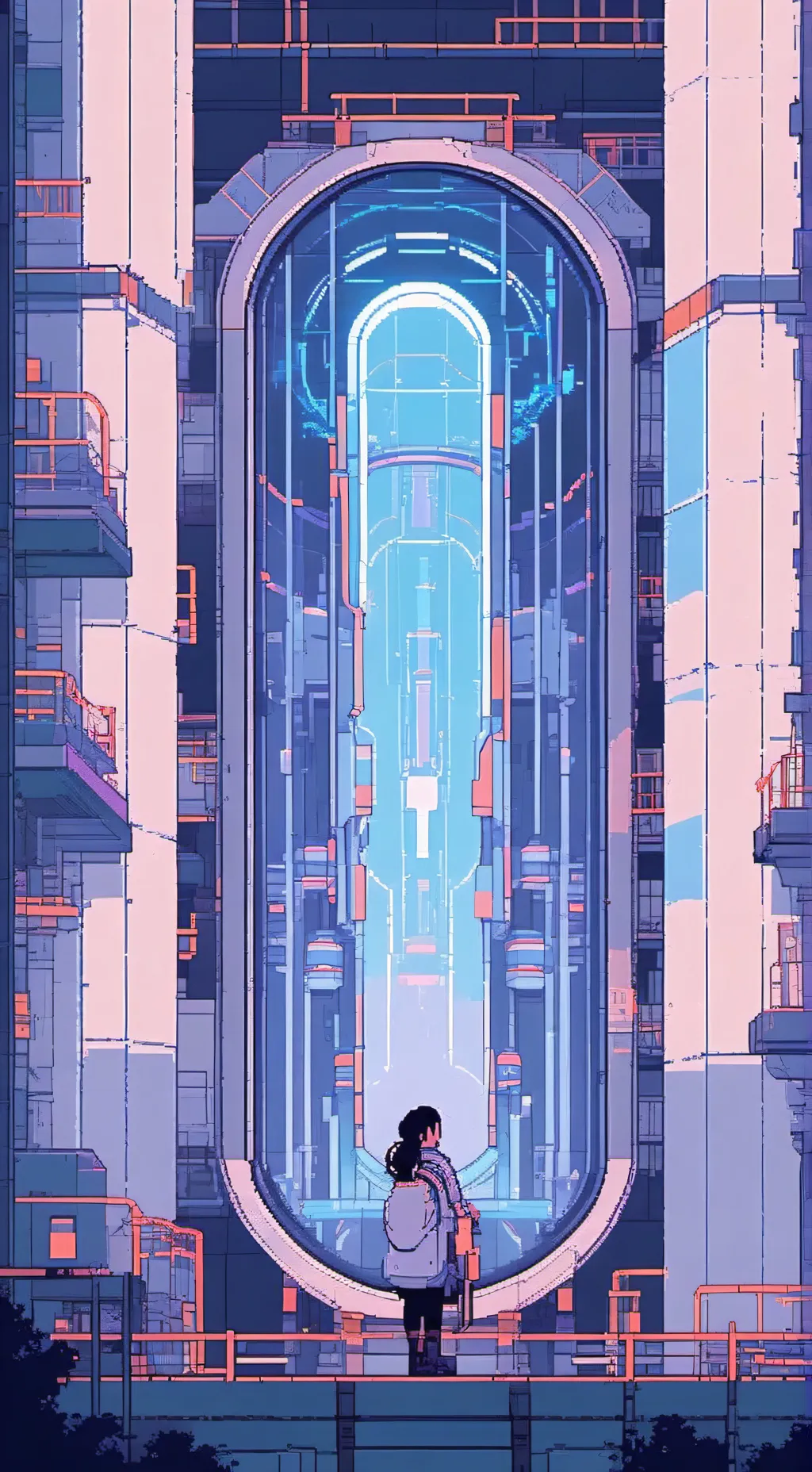 ai character: аппарат background