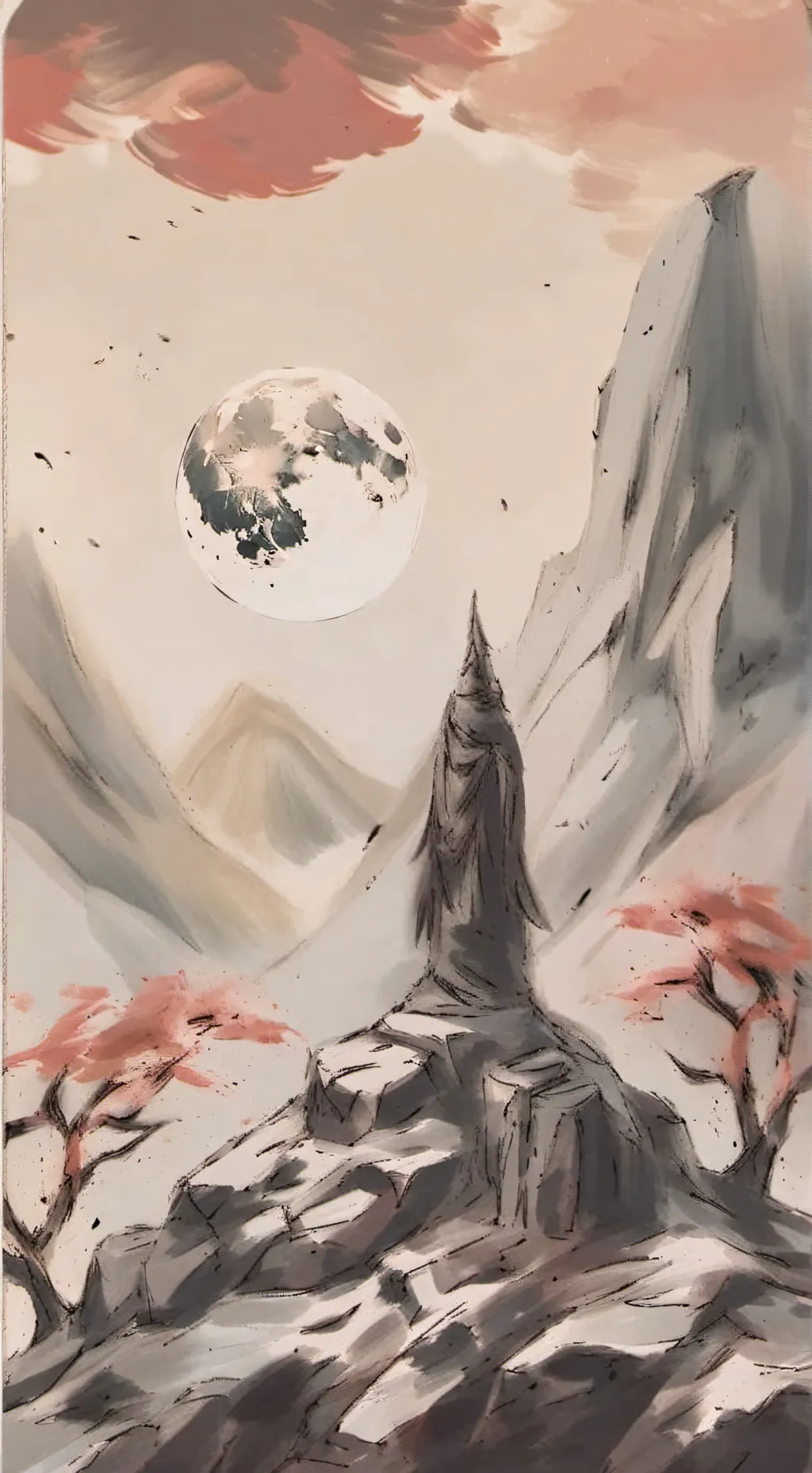 ai character: sprunki (lunar ec) background